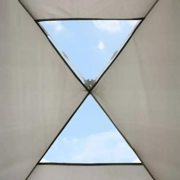 Elosung Sky Blue Four Sided Tent With Sunshade Awning Small Size (210X210x140cm) Delightful Unique For Outdoor Outings. Tents