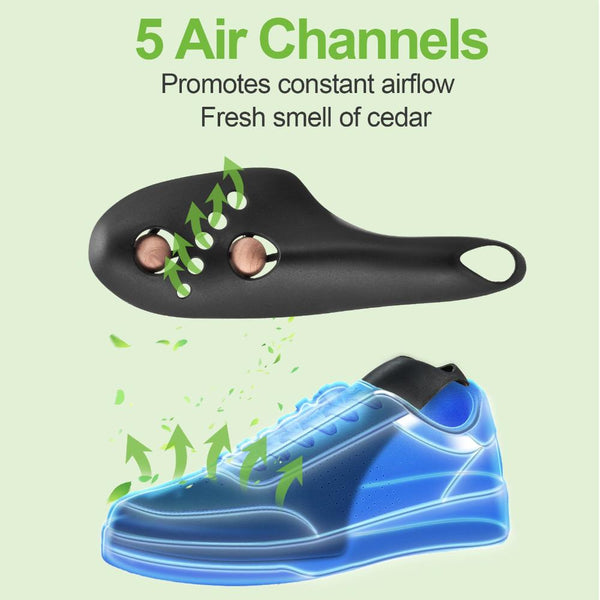 Elosung Large Black Shoe Stretcher With Cedar Wood Balls Size Eur 41 46 (Men's Us 10 13 Women's 11.5 14.5) Other Clothing & Shoe Care