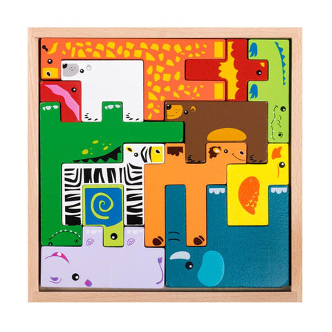 Elosung Children's Creative Three Dimensional Puzzle Puzzles