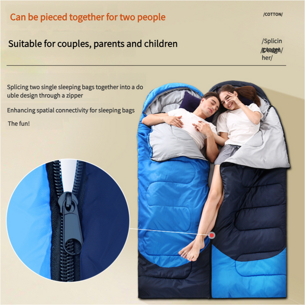 Kairoad Mummy Sleeping Bag 3 Season Warm & Cold Weather Waterproof Lightweight For Adults Camping Hiking Backpacking (With Compression Sack) Sleeping