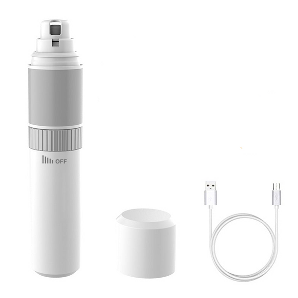 Elosung Rechargeable Pet Nail Grinder With Quiet Motor Led Lights Usb Charging Two Speed Settings Dog Grooming
