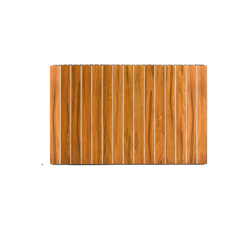 Elosung Folding 8 Inch Aluminum Alloy Table Board 86*55*1Cm Wood Grain Color Camping Tables