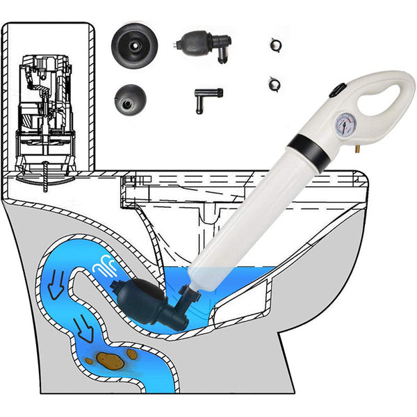 Powerful Air Drain Blaster Plunger For Toilet Sink And Floor Drains Drain & Toilet Plungers