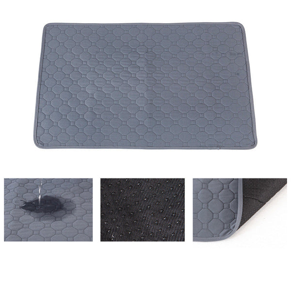 Elosung Reusable Waterproof Pet Pads Non Slip Washable Mat For Dogs Cats 60X45cm Puppy Training Pads