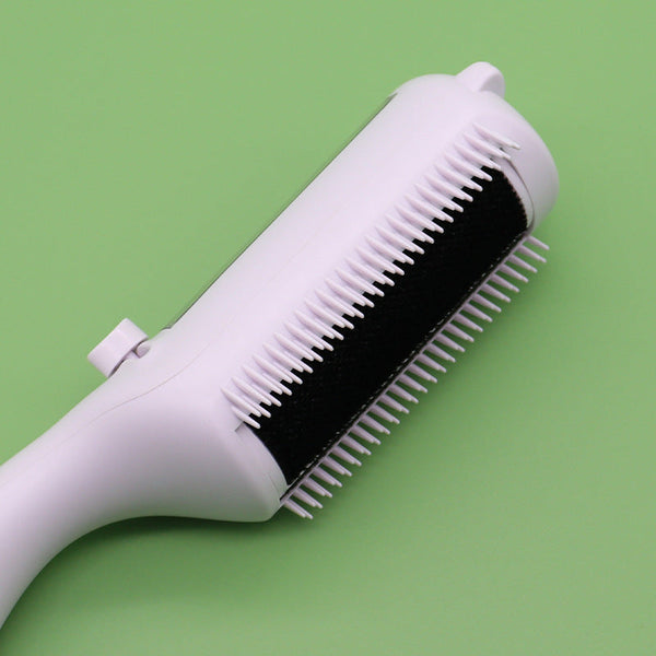 Multi Function Pet Grooming Brush With Self Cleaning Feature Ideal For Dogs And Cats 2 Pcs (Green+White) Horse Grooming Brushes