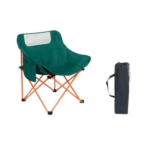 Elosung Outdoor Folding Chair Camping Moon Green Camping Chairs