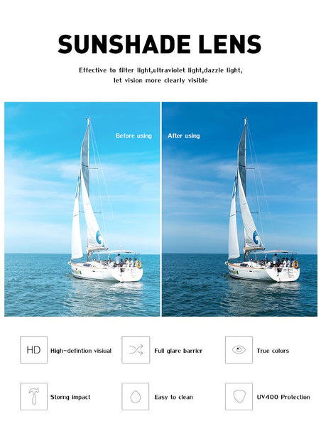 Bold Oversized Blue Frame | Uv400 Designer Fashion Shades Sunglasses