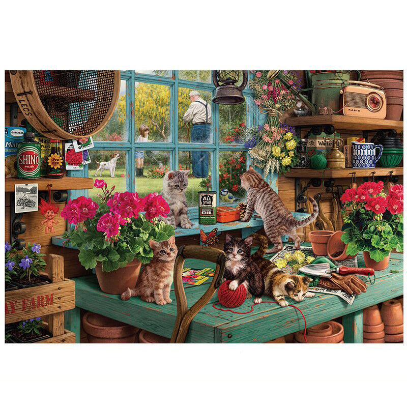 Elosung 150 Piece Miniature Art Puzzle In Tube Collectible Portable For Lovers 10*15Cm Puzzles