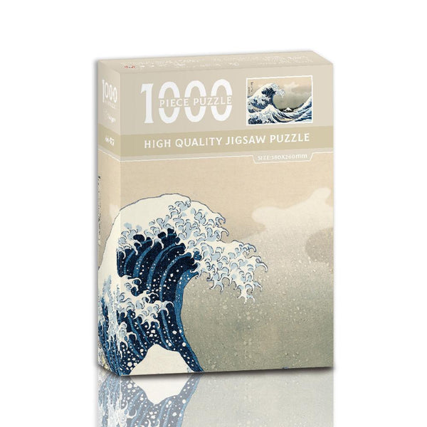 Elosung 1000 Piece High Quality Jigsaw Puzzle The Great Wave Off Kanagawa Puzzles