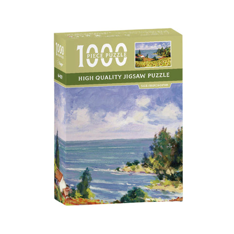 Elosung 1000 Piece High Quality Jigsaw Puzzle Sunflower Field Puzzles