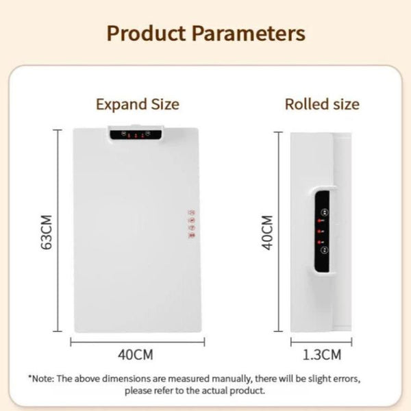 Elosung Electric Food Warmer Heating Plate Large Surface Buffet With Temperature Control Countertop Food Warmers
