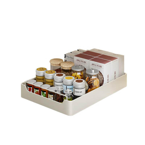 Elosung Kitchen Cabinet Pull Out Organizer With Noise Free Soft Close Slides A Large Drawer Storage Box (35 Cm Width 53 Depth) Cabinet Pulls