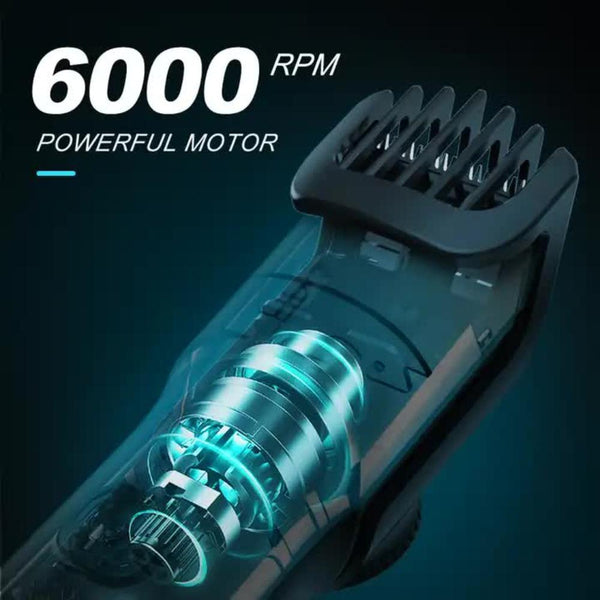 Elosung Pritech Length Hair Trimmer Usb Rechargeable Grooming Tool With Dlc Coated Blade Clippers & Trimmers