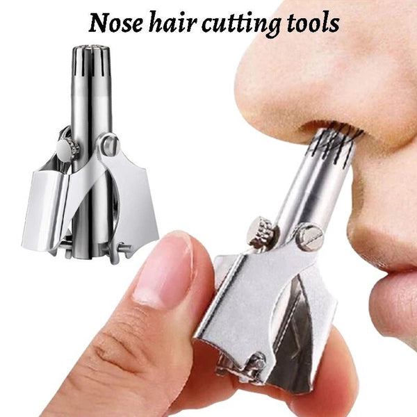 Elsoung Manual Water Wash Hair Remover | Mechanical Nose Trimmer For Gentle Precise Grooming Non Toxic Safe Daily Use Clippers & Trimmers