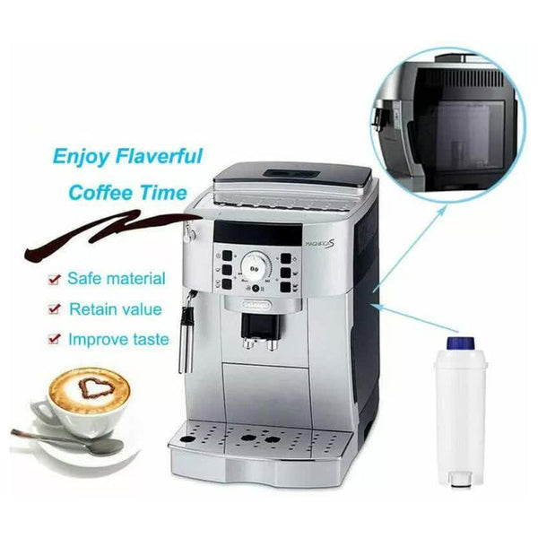 Elosung 2Pcs Pack Delonghi Dlsc002 Carbon Filter Replacement Water For Coffee Machines Active Purification Espresso & Cappuccino Machines