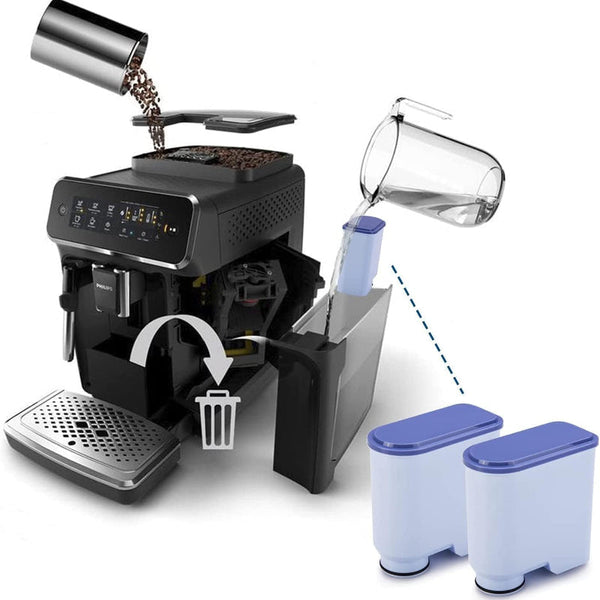 Elosung 1 Sets Of Elsoung Coffee Machine Filter Compatible Ca6903 Activated Carbon Water Purifier High Quality Cartridge For Improved Other Coffee Tea