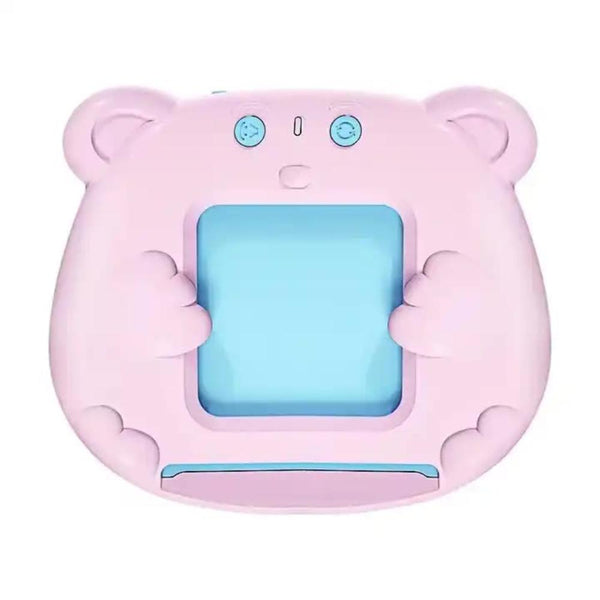 Elosung Pink Bear Shaped Early Education Card Reader Interactive Learning Toy With 510 Flashcards For Kids Educational Toys
