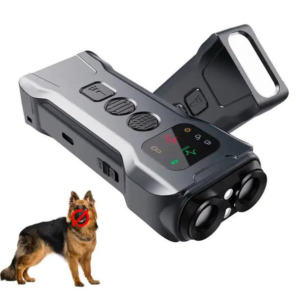 Elosung P9 Ultrasonic Dog Repellent Device Dual Mode Flashlight Deterrent Other Training & Obedience