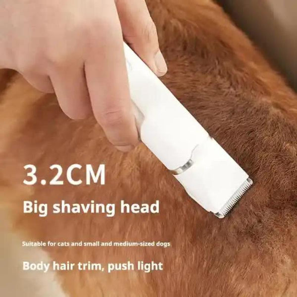 Elosung Blue T70 4 In 1 Pet Grooming Kit Full Body Detail Paw Hair Trimmer & Nail Grinder Dog Grooming
