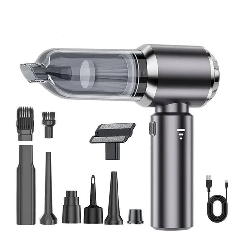 Elosung Gray St 6653Plus Cordless Handheld Vacuum Cleaner 16000Pa Suction 2000Mah Battery Type Rechargeable Vacuum Cleaners