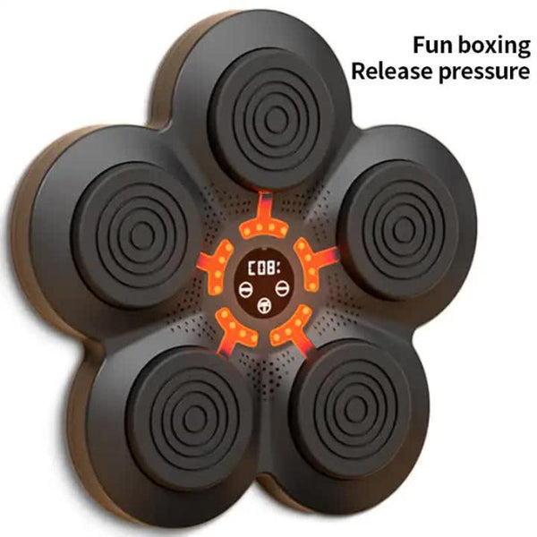 Elosung Smart Interactive Boxing Target Wall Pad With Gloves For Adult Led Training Board Bluetooth Music And Speed Punching Bags