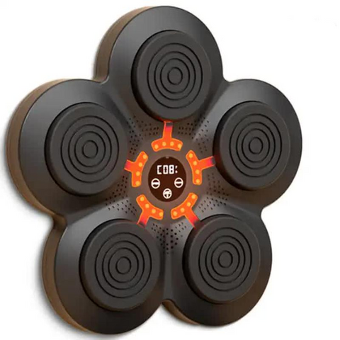 Elosung Smart Interactive Boxing Target Wall Pad With Gloves For Adult Led Training Board Bluetooth Music And Speed Punching Bags