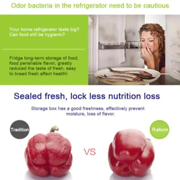 Elosung Green Round Plastic Set Microwave Safe Bento Boxes With Airtight Lids For Kitchen Fridge Food Storage Containers