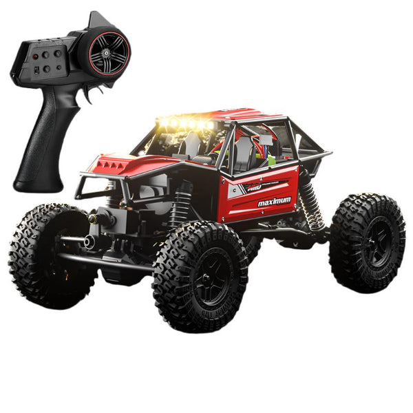 Elosung Rock Antelope Rc Car 2.4Ghz Simulation Off Road Climbing Vehicle With Rechargeable Battery (Red) Rc Model Vehicles