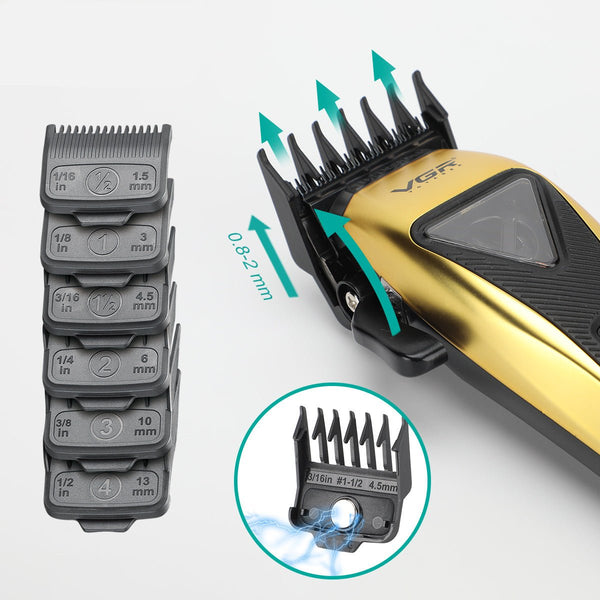 Elosung Professional Hair Clipper Set 9000 Rpm Vector Motor Rechargeable Cordless Grooming Kit With Accessories Clippers & Trimmers