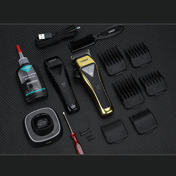 Elosung Professional Hair Clipper Set 9000 Rpm Vector Motor Rechargeable Cordless Grooming Kit With Accessories Clippers & Trimmers