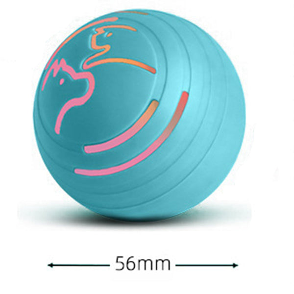 2Pcs Green Rechargeable Automatic Jumping Pet Toy Ball Interactive Smart Play For Dogs & Cats Dog Toys