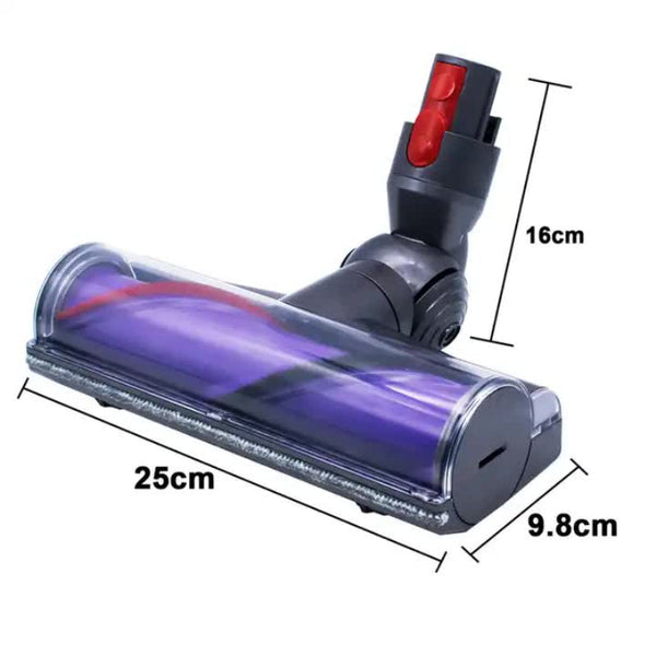 Replacement Electric Floor Brush Head For Dyson V7 V8 V10 V11 Turbo Direct Drive Vacuum Accessory Vacuum Cleaner Parts