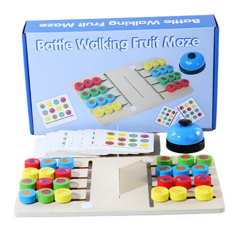 Elosung Children's Cpcce Interactive Fruit Recognition Two Player Strategy Game Fun Educational Toy For Preschoolers Educational Toys