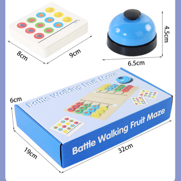 Elosung Children's Cpcce Interactive Fruit Recognition Two Player Strategy Game Fun Educational Toy For Preschoolers Educational Toys
