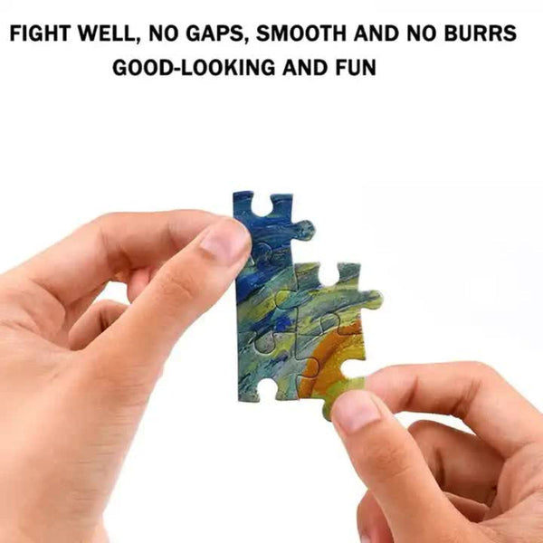 Elosung (2 Pcs) 1000 Piece Big Fish Jigsaw Puzzle High Difficulty Stress Relief Toy Puzzles