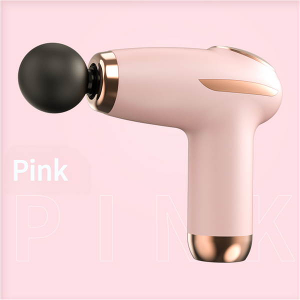 Pink Mini Fascia Gun 6 Speed Muscle Massage Type C Charging 5W Power Massagers