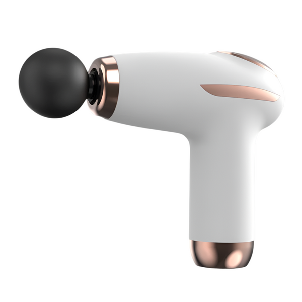 White Mini Fascia Gun 6 Speed Muscle Massage Type C Charging 5W Power Massagers
