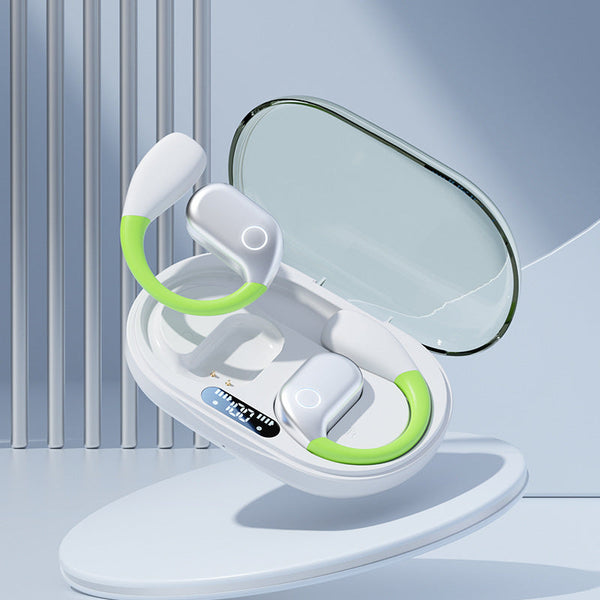 Elosung Black M82 Transparent Ows Wireless Bluetooth Earphones Clear Sound Comfortable Over Fit Headphones