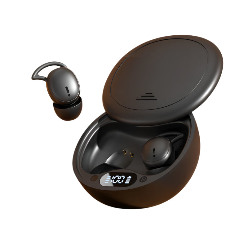 Elosung Black M73 Noise Cancelling Bluetooth Earphones Wireless 5.4 Mini In Design Ultra Long Battery Life Headphones