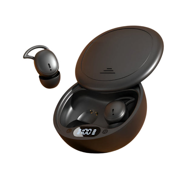 Elosung Black M73 Noise Cancelling Bluetooth Earphones Wireless 5.4 Mini In Design Ultra Long Battery Life Headphones