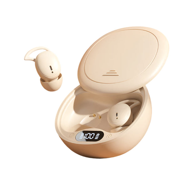 Elosung Flesh Color M73 Noise Cancelling Bluetooth Earphones Wireless 5.4 Mini In Design Ultra Long Battery Life Earbuds