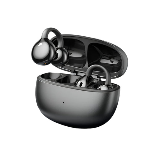 Elosung Black M108 Spherical Ows Over Ear Bluetooth Earphones Stylish Design Premium Sound Wireless Convenience Headphones