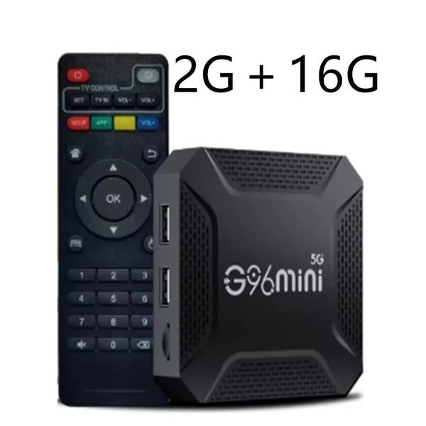 Elosung G96mini 5G Android Tv Box Rk3228 Processor 8K Hd 13.0 Wifi Smart Box(2G+16G) Internet & Media Streamers