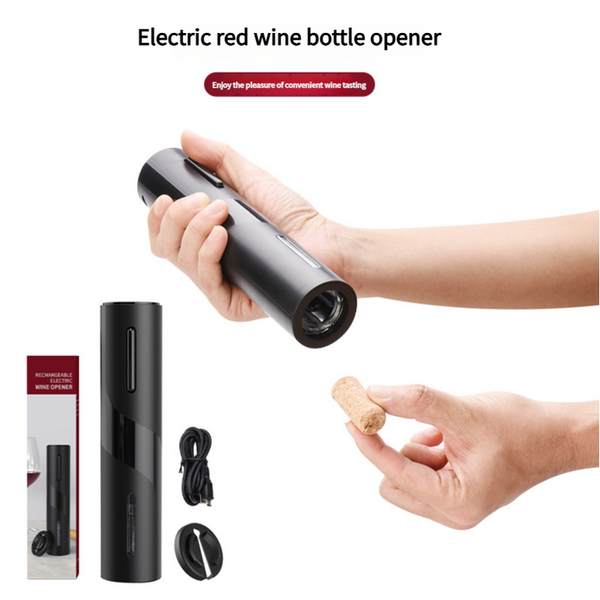 Elosung Rechargeable Electric Wine Opener Easy To Use Bottle Corkscrews & Bottle Openers