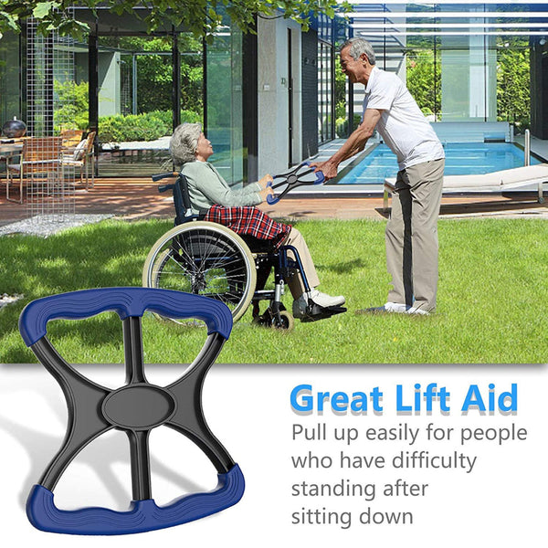 Elosung 2Pcs Elderly Care Standing Tool Contact Free Assistance For Walkers & Canes