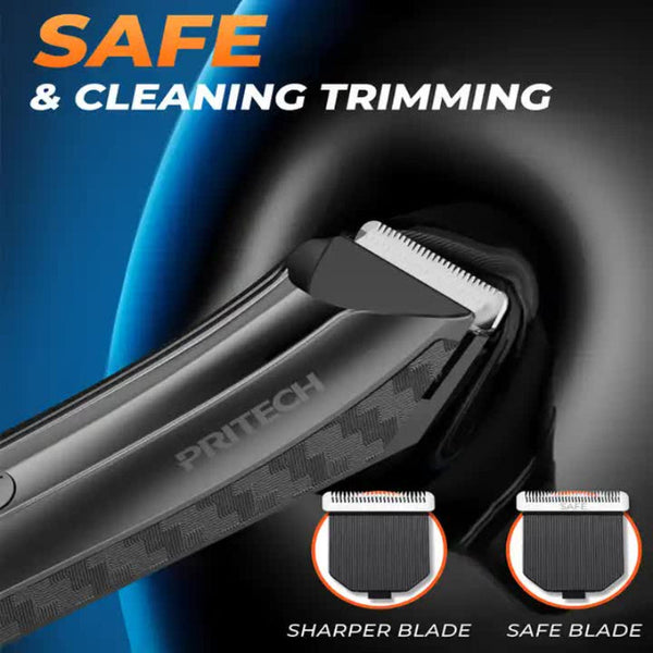 Elosung Men's Electric Hair Removal Trimmer Smart Digital Display Rechargeable Private Area Shaver Model 8003 Men's Shavers