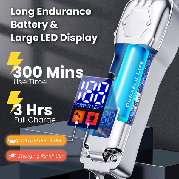 Elosung Professional Hair Clippers Cordless Trimmer Beard Cutting Machine Barber Best Gift Clippers & Trimmers