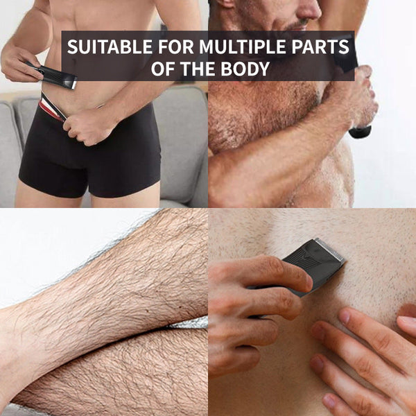 Elosung Body Hair Trimmer Men's Electric Washable Lady Shaver Placeholder