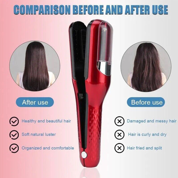 Pink Mini Automatic Hair Repair Split End Remover Trimmer For Dry Splitting Damaged And Brittle Ends Men Women Styling Beauty Tool Clippers & Trimmers