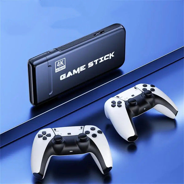 M8pro Hd Tv Game Console Hdmi Retro Home Gaming System With Wireless Dual Joystick Controller Ps1 Arcade Games 64Gb + 20000 (No Storage Card Included)